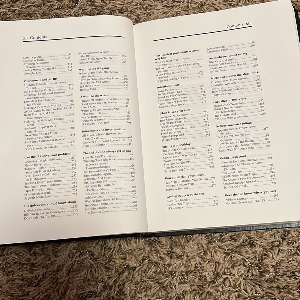 TAX LOOPHOLES BOOK - Picture 15 of 16